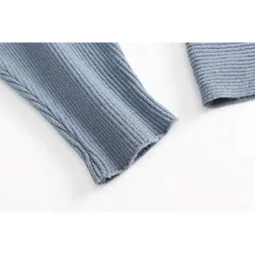 GABERLY Stylish Batwing Oversized Sweater for Women