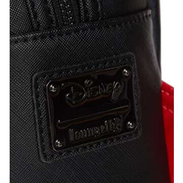 Loungefly Disney Mickey Mouse Balloon Womens Double Strap Shoulder Bag Purse