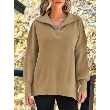 LILLUSORY Women's Oversized Sweater for Fall Fashion 2024
