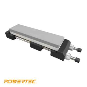 POWERTEC Sharpening Stone Holder for Adjustable Knife Sharpener
