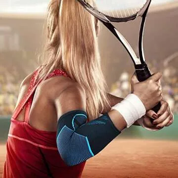 CYCLXY Elbow Compression Sleeve for Tendonitis Relief