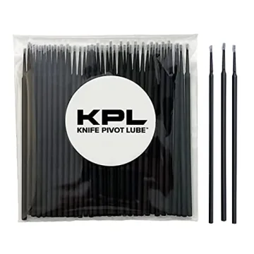 KPL MicroFiber Knife Care Detail Swabs - 50 Pack of Ultra Precision Cleaning Tools for Knives