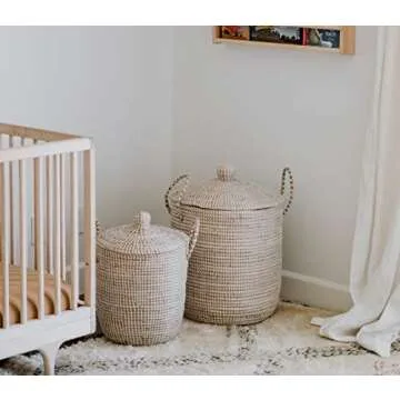 Stylish Eco-Friendly Wicker Laundry Hamper for Home