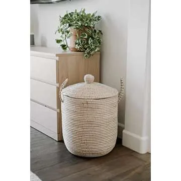 Stylish Eco-Friendly Wicker Laundry Hamper for Home