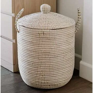 Stylish Eco-Friendly Wicker Laundry Hamper for Home