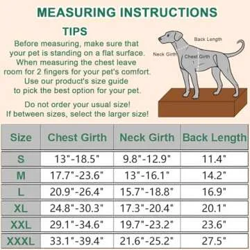 Fragralley Dog Coat, Waterproof Windproof Dog Winter Coat, Reflective Dog Cold Weather Coats with Ha...