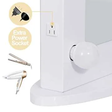 SUPER DEAL Hollywood Vanity Mirror with Lights