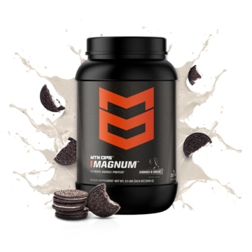 MTN OPS Magnum Cookies & Cream Protein Powder - 23g Protein, Gluten Free, 30 Servings