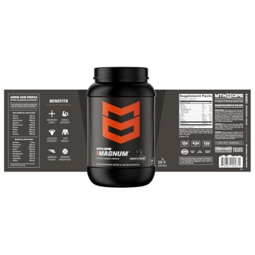 MTN OPS Cookies and Cream Protein Powder, 23g Protein