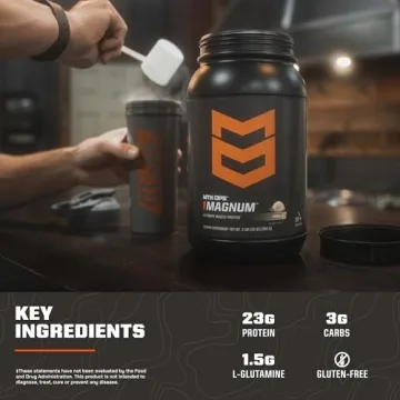 MTN OPS Cookies and Cream Protein Powder, 23g Protein