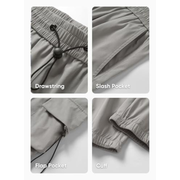 Trendy JMIERR Men's Baggy Cargo Pants for Ultimate Style