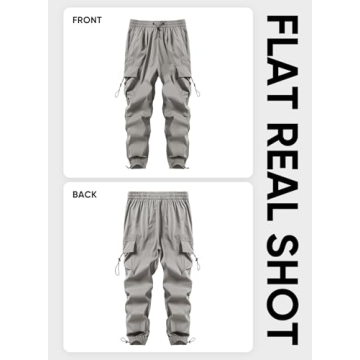 Trendy JMIERR Men's Baggy Cargo Pants for Ultimate Style