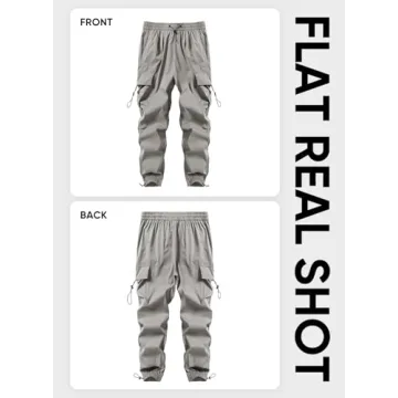 Trendy JMIERR Men's Baggy Cargo Pants for Ultimate Style