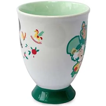 Disney Parks Exclusive - Ceramic Coffee Mug - COLOR CHANGING - Alice in Wonderland Pedestal, 11oz