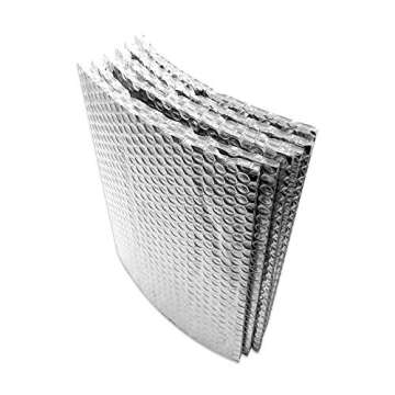 Us Energy Products 4ft x 25ft Double Foil Bubble Insulation Reflective Vapor Barrier RV Camper Van (...