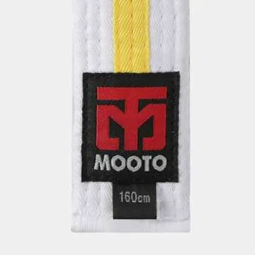 MOOTO Taekwondo Stripe Color Belt 4cm Width for Martial Arts