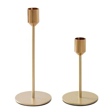 Gold Candlestick Holders for Weddings and Home Decor