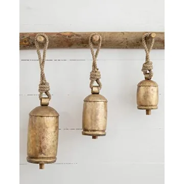Giant Harmony Cow Bells- Vintage Handmade Christmas Decor