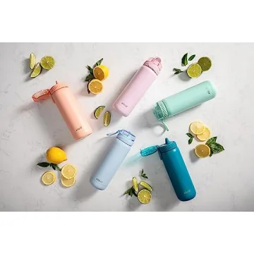 Ello Cooper 22oz Stainless Steel Water Bottle with Straw