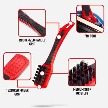 Adam's Polishes Pad Conditioning Brush - Car Detailing & Polishing Brush For Foam, Microfiber & Wool...