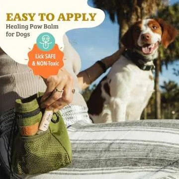 Natural Dog Company Skin Soother, 0.15 oz. Travel Stick, Allergy and Itch Relief for Dogs, Supports Hot Spot Symptoms, Dog Moisturizer for Dry Skin, Dog Lotion, Ultimate Healing Balm, Dog Rash Cream