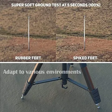 KINGJOY 75" Camera Tripod – Versatile & Durable for Photographers