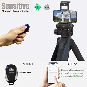 KINGJOY 75" Camera Tripod – Versatile & Durable for Photographers