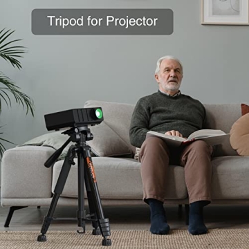 KINGJOY 75" Camera Tripod – Versatile & Durable for Photographers