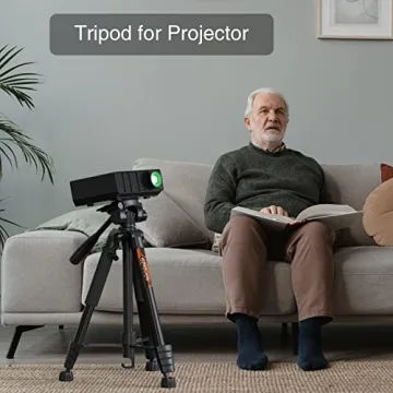 KINGJOY 75" Camera Tripod – Versatile & Durable for Photographers