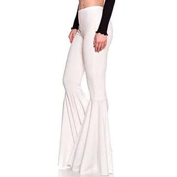 GUOLEZEEV Women Elegant Flare Pants for Casual Style