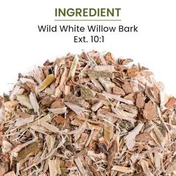 Green Organic Supplements Capsule White Willow Bark (Single)