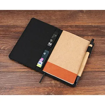 Harris Tweed Notebook Cover MacLeod - 3.5X5.5 Inch