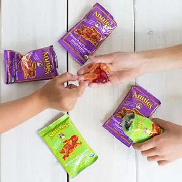 Annie's Organic Berry Patch Bunny Fruit Snacks, Gluten Free, 16 oz, 20 ct