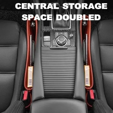 Tumecos Car Seat Pockets - Premium PU Leather Organizers