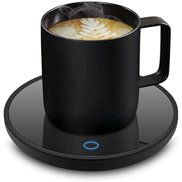 Jisile Coffee Mug Warmer - Smart Electric Beverage Warmer for Office Desk