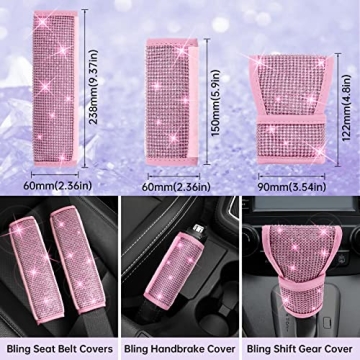Stylish ARTIlaura Bling Car Accessories for Women