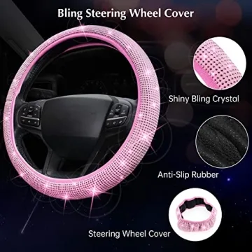Stylish ARTIlaura Bling Car Accessories for Women