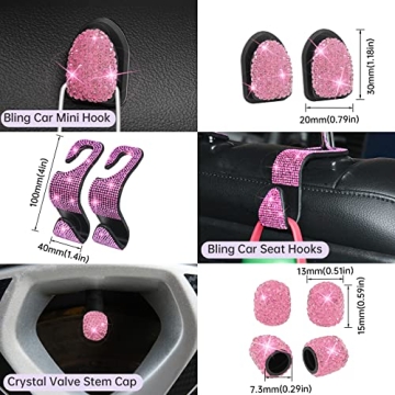 Stylish ARTIlaura Bling Car Accessories for Women