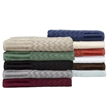 Luxury 6-Piece Plush Cotton Bath Towel Set by Lavish Home