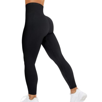 HIGORUN Seamless High Waist Leggings for Women