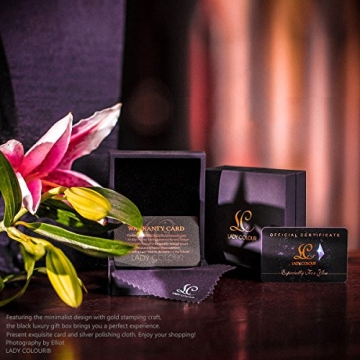 Elegant LADY COLOUR Crystal Earrings for Women Jewelry