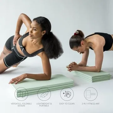 Stakt Foldable Yoga Mat – Portable & Comfortable Workout Essential