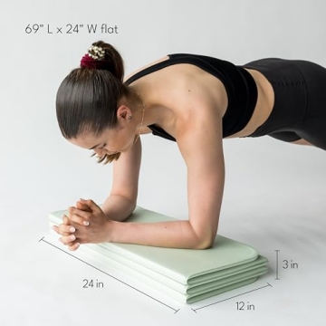 Stakt Foldable Yoga Mat – Portable & Comfortable Workout Essential
