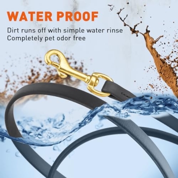 Viper K9 Biothane Dog Leash - Durable & Waterproof Lead