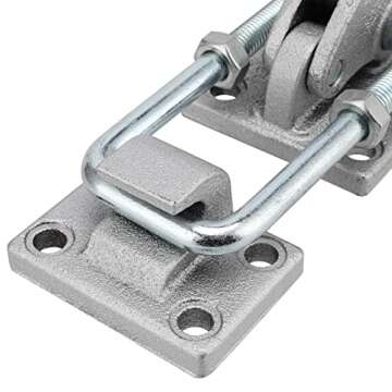 KEILEOHO Heavy Duty Adjustable U-Hook Latch Clamp 7716Lbs
