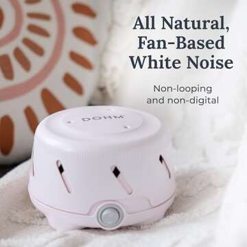 Yogasleep Dohm Uno White Noise Sound Machine in Pink