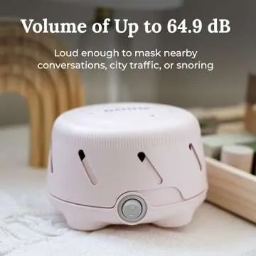 Yogasleep Dohm Uno White Noise Sound Machine in Pink