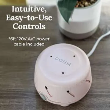 Yogasleep Dohm Uno White Noise Sound Machine in Pink