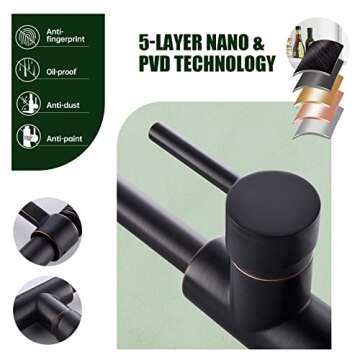 Top APPASO Pull Down Sprayer Kitchen Faucet - Stylish & Durable