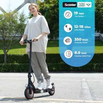 iScooter i9 Electric Scooter: Fast, Foldable, and Smart for All